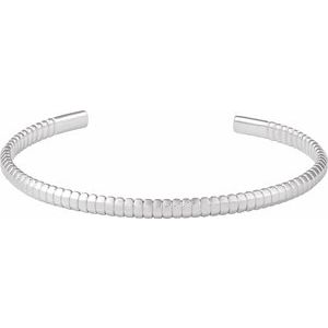 Sterling Silver Cuff 7 Bracelet