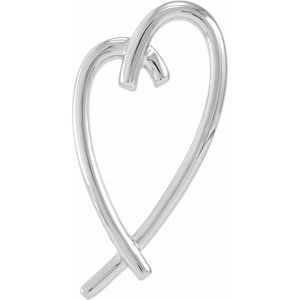 Sterling Silver Heart Pendant