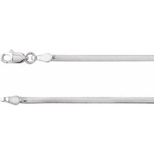 Sterling Silver 1.95 mm Snake 16" Chain