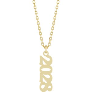 14K Yellow Petite 2028 18 Necklace