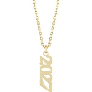 14K Yellow Petite 2027 18 Necklace