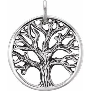 Sterling Silver Tree of Life Charm