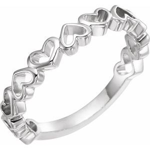 Sterling Silver Heart Ring