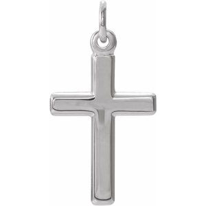 Platinum Cross Pendant