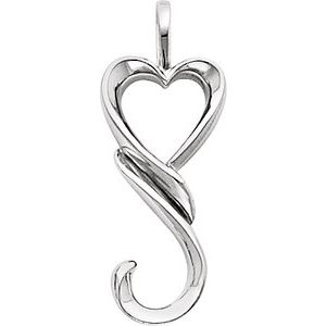 Sterling Silver Heart Pendant